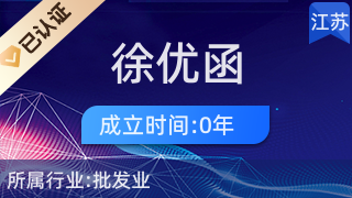 姑苏区钱万里桥小商品市场徐优函日用百货商行